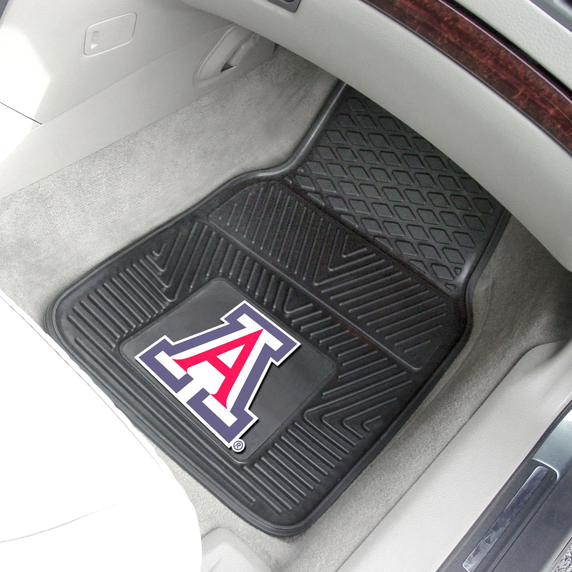 Fanmats Arizona Wildcats Heavy Duty Car Mat Set - 2 Pieces