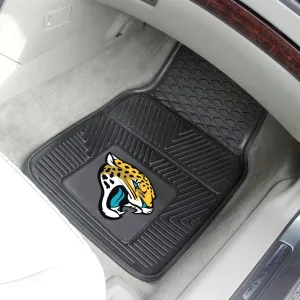 Fanmats Jacksonville Jaguars Heavy Duty Car Mat Set - 2 Pieces