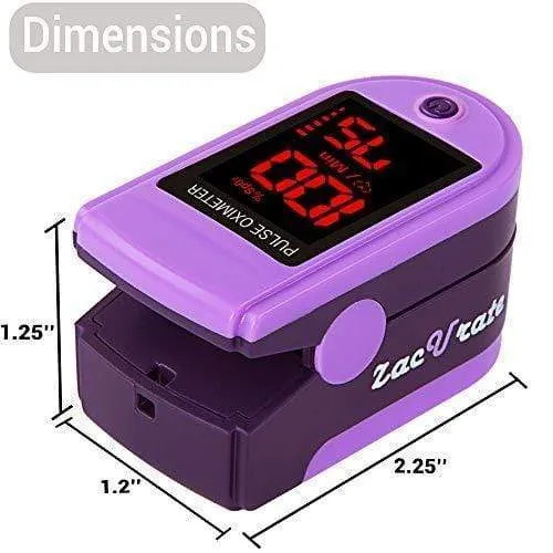 Fingertip Pulse Oximeter with Silicon Cover