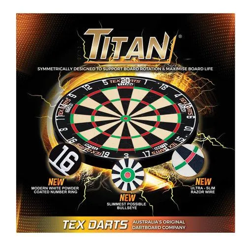 Formula Sports Tex Darts Titan Dartboard