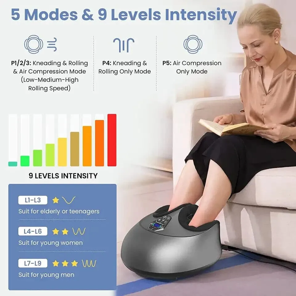 Heat Shiatsu Foot Massage Machine from Ortho Joint Relief