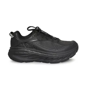 Hoka Bondi LTR Black Running Shoes