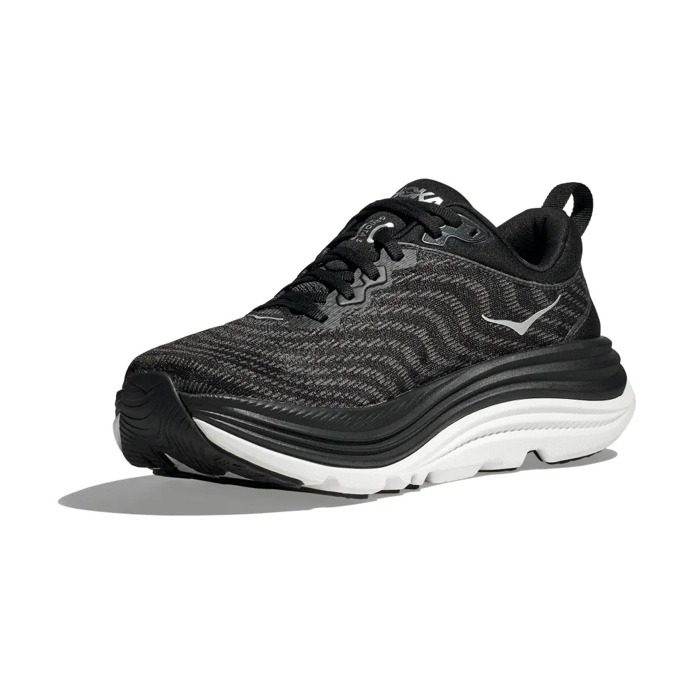 Hoka Gaviota 5 Black/White Running Shoe (Women's)