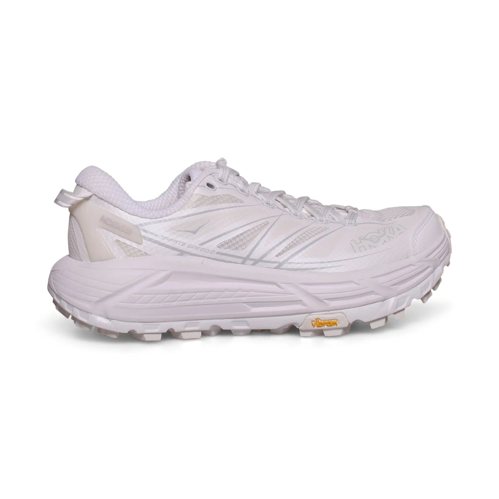 HOKA Mafate Speed 2 White / Lunar Rock Running Shoes - All Gender