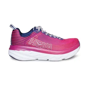 HOKA ONE ONE Bondi 6 Boysenberry / Blue Depth Running Shoes - Women's