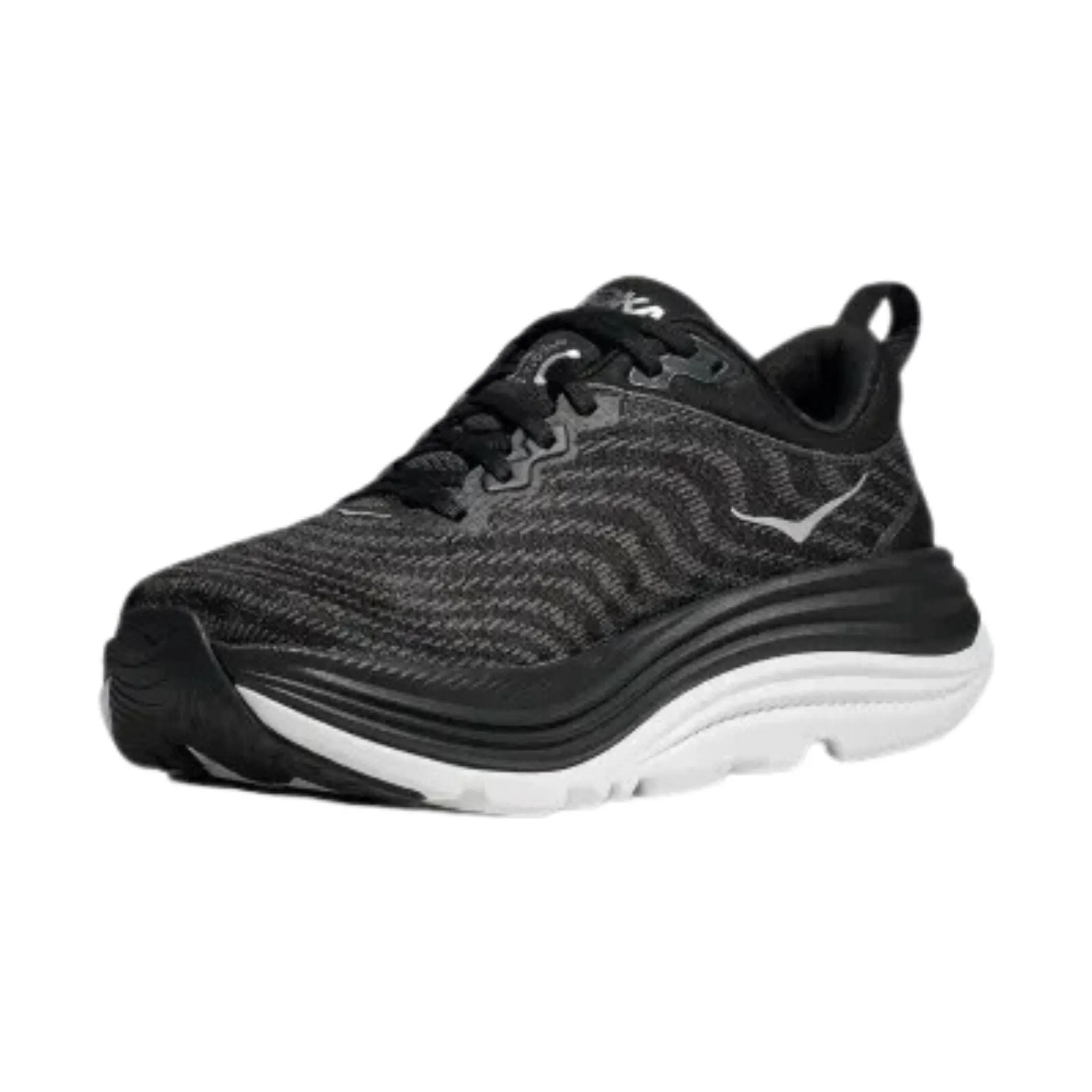 HOKA Women's Gaviota 5 Running Shoes - Black/White