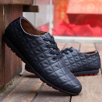 HOT Men Summer Shoes Men Fresh Ventilate Men's Shoes Casual Lace up Loafers Slip on PU Leather Men's Flats Free Shipping LS104