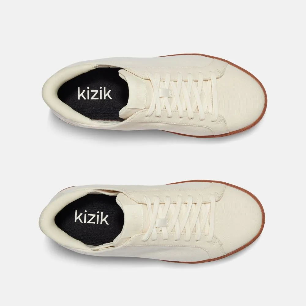 'KIZIK' Unisex Irvine Stretch Canvas - Pristine / Gum