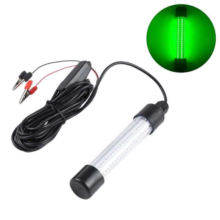 LED Fishing Light Underwater Luminous Lure Lamp, AC/DC 12-24V(Green Light)