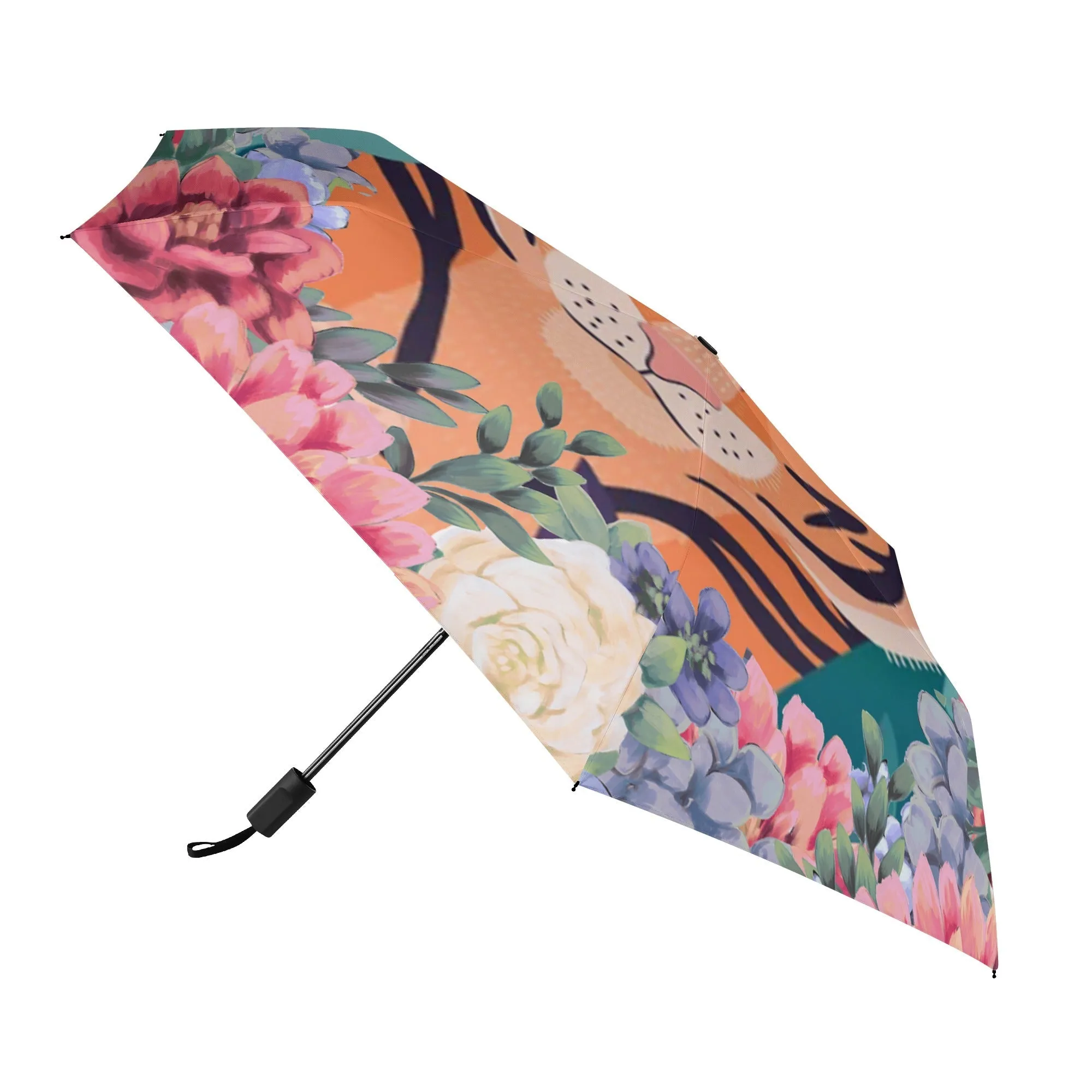 Lightweight Manual Folding Umbrella Printing Outside