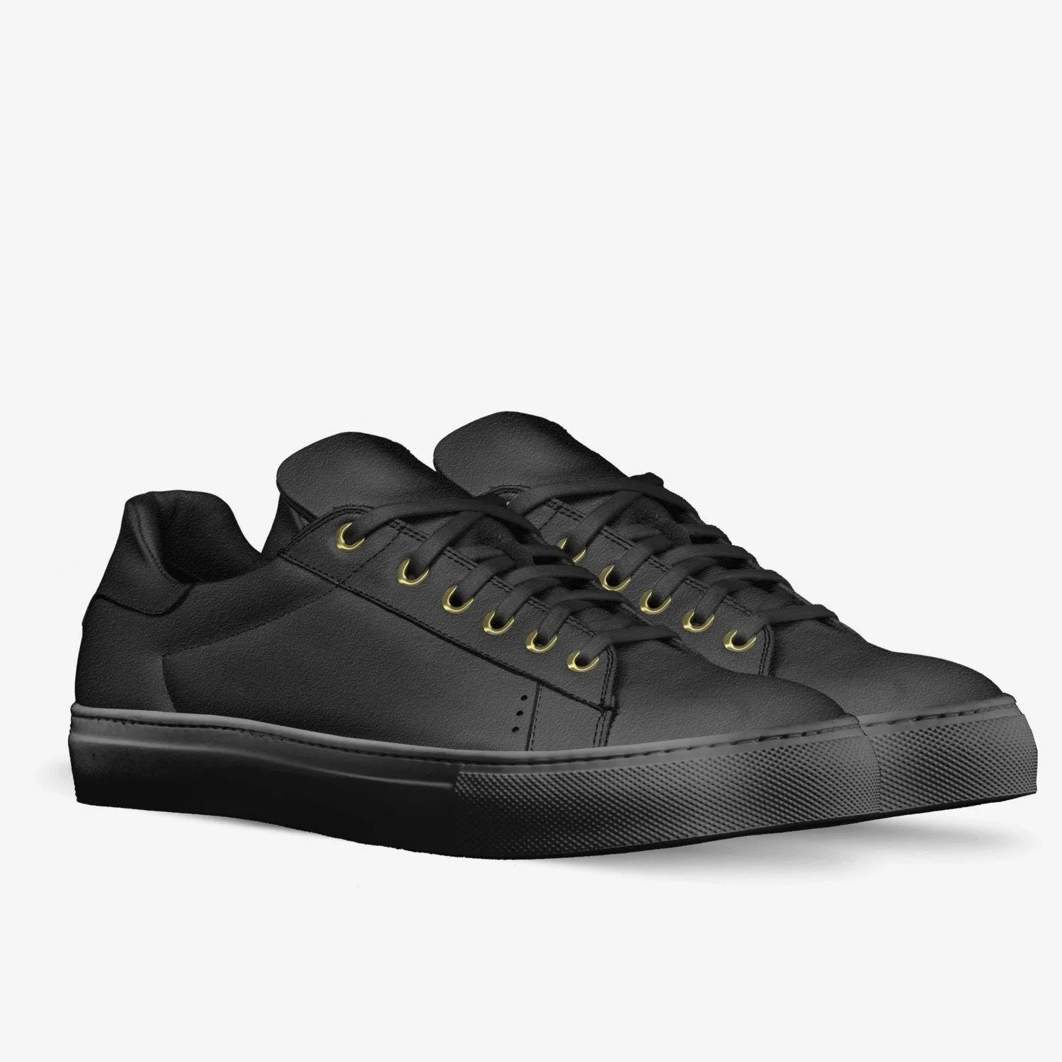 LORENZO SUEDE SNEAKERS IN BLACK