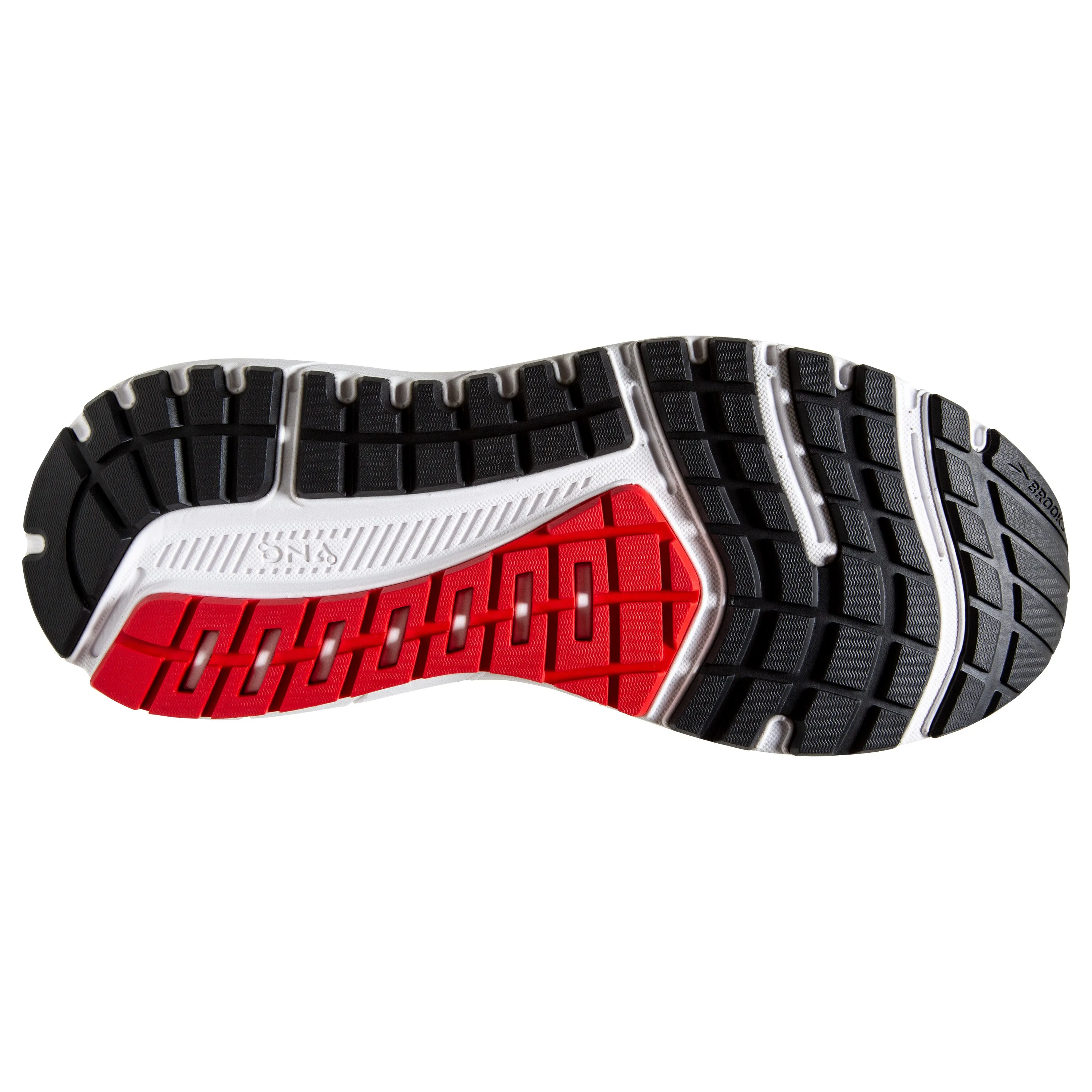 Men's Brooks Beast '20 Color: Blackened Pearl/Black/Red