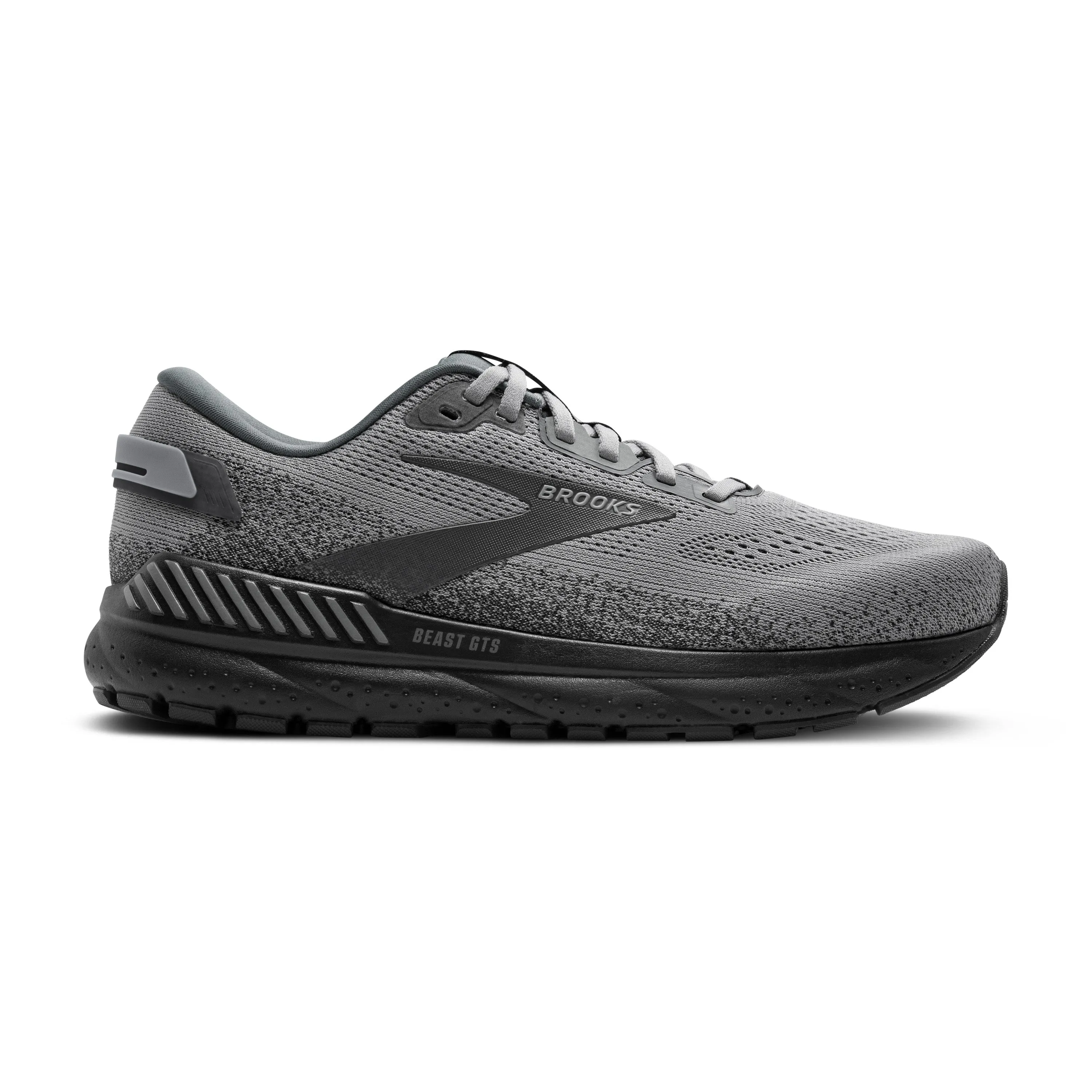 Men's Brooks Beast GTS 24 Color: Primer Grey/Ebony (WIDE WIDTH)