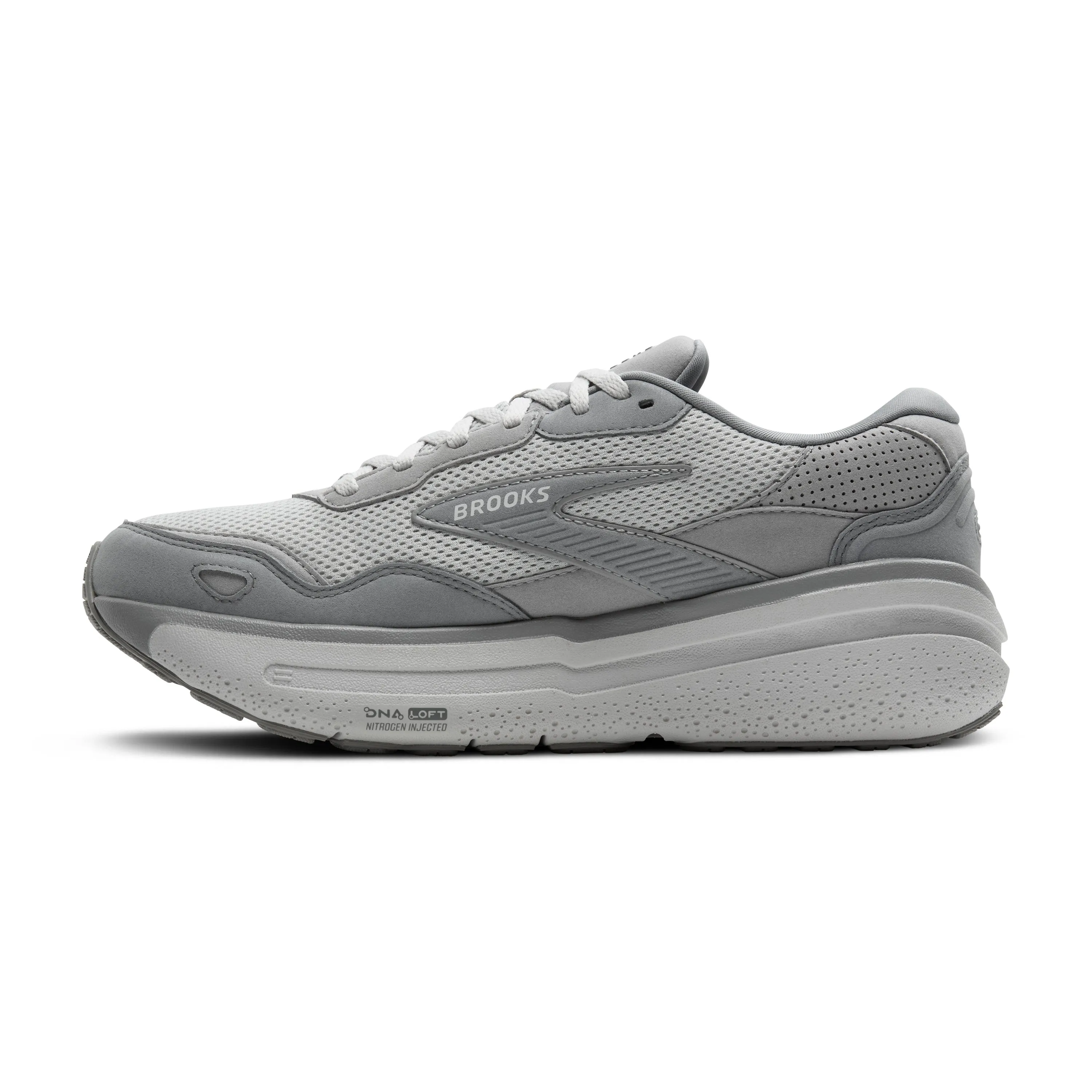 Men's Brooks Ghost Max SE Color: Primer Grey/Oyster/Alloy