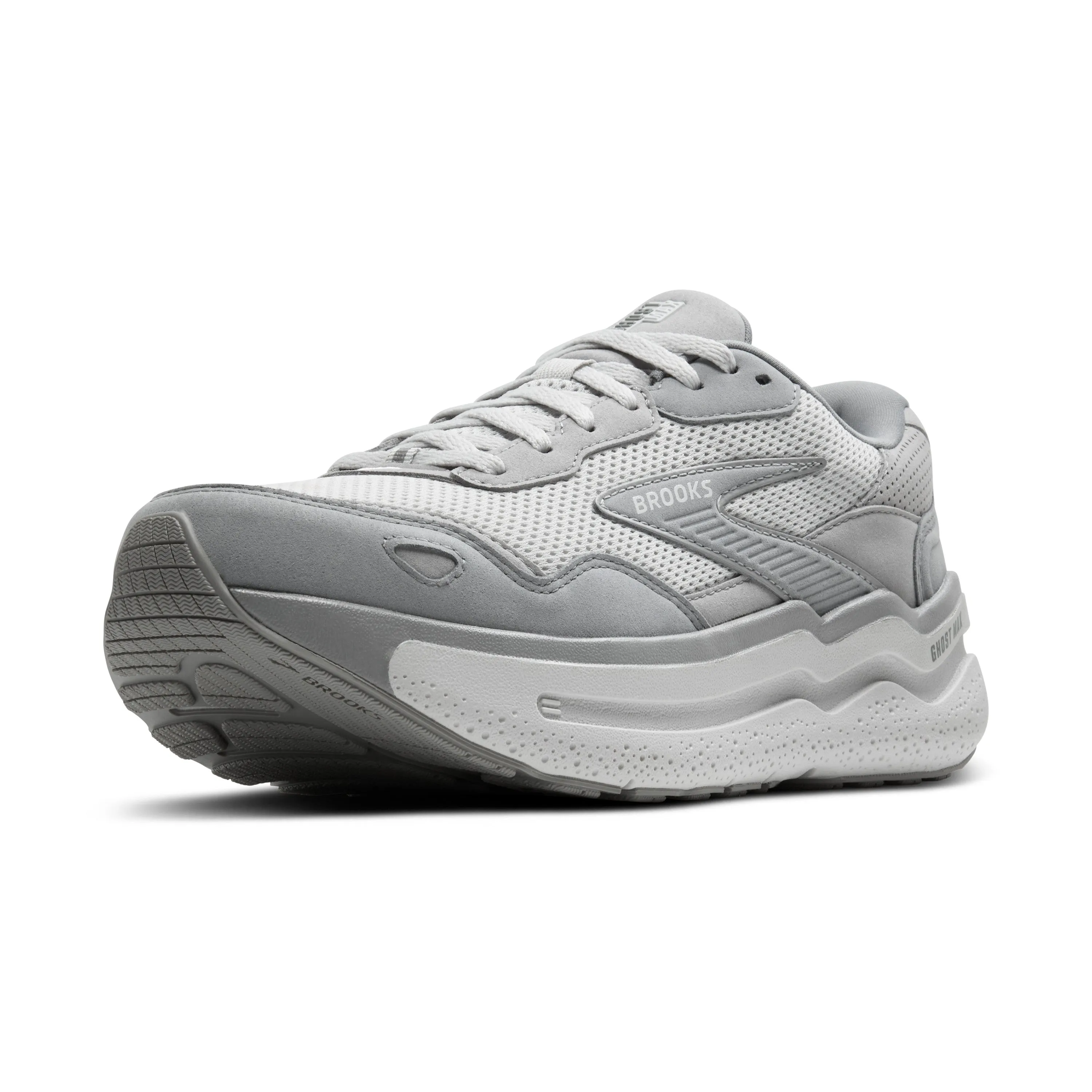 Men's Brooks Ghost Max SE Color: Primer Grey/Oyster/Alloy