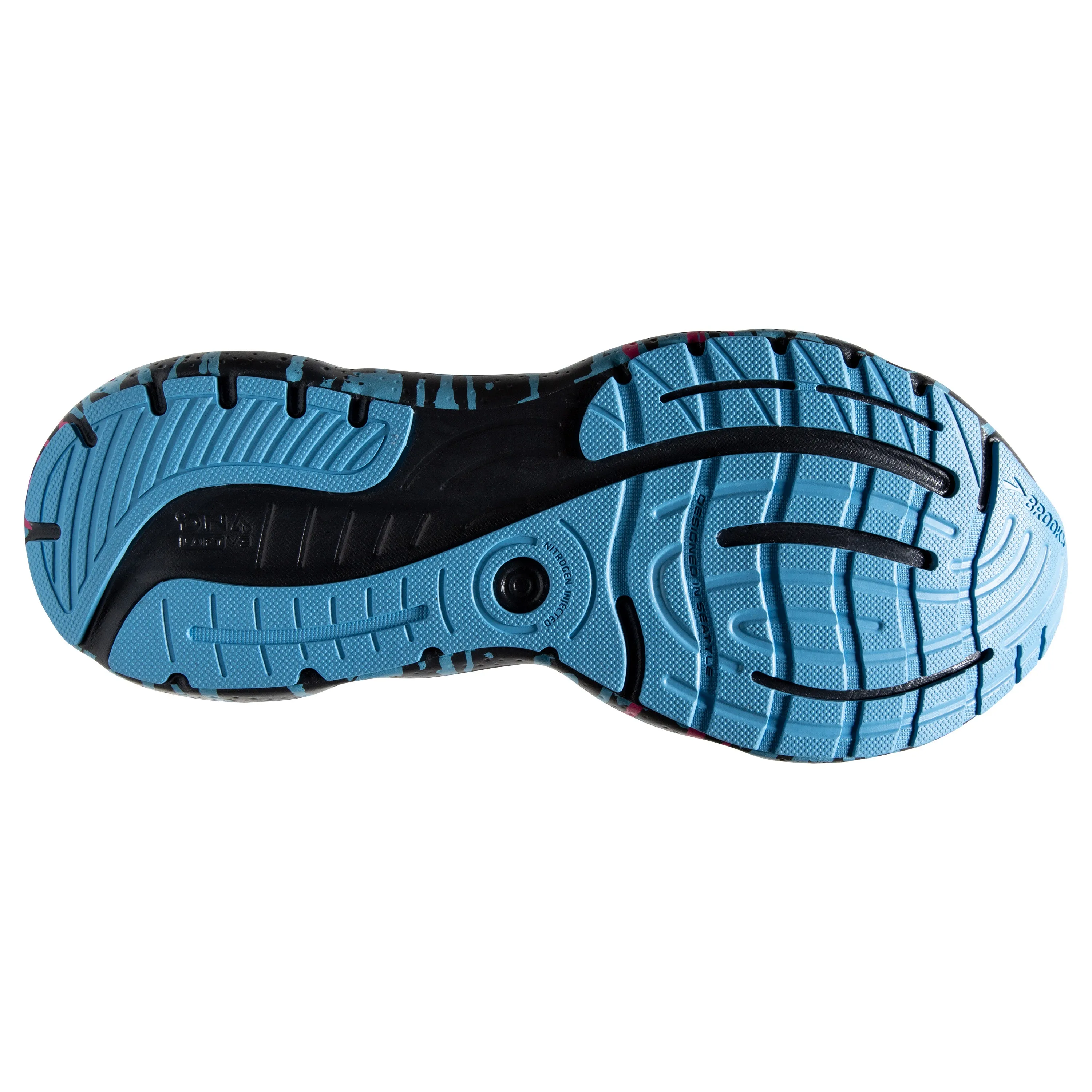 Men's Brooks Glycerin 20 Color: Jadeite/Alaskan Blue/Ebony