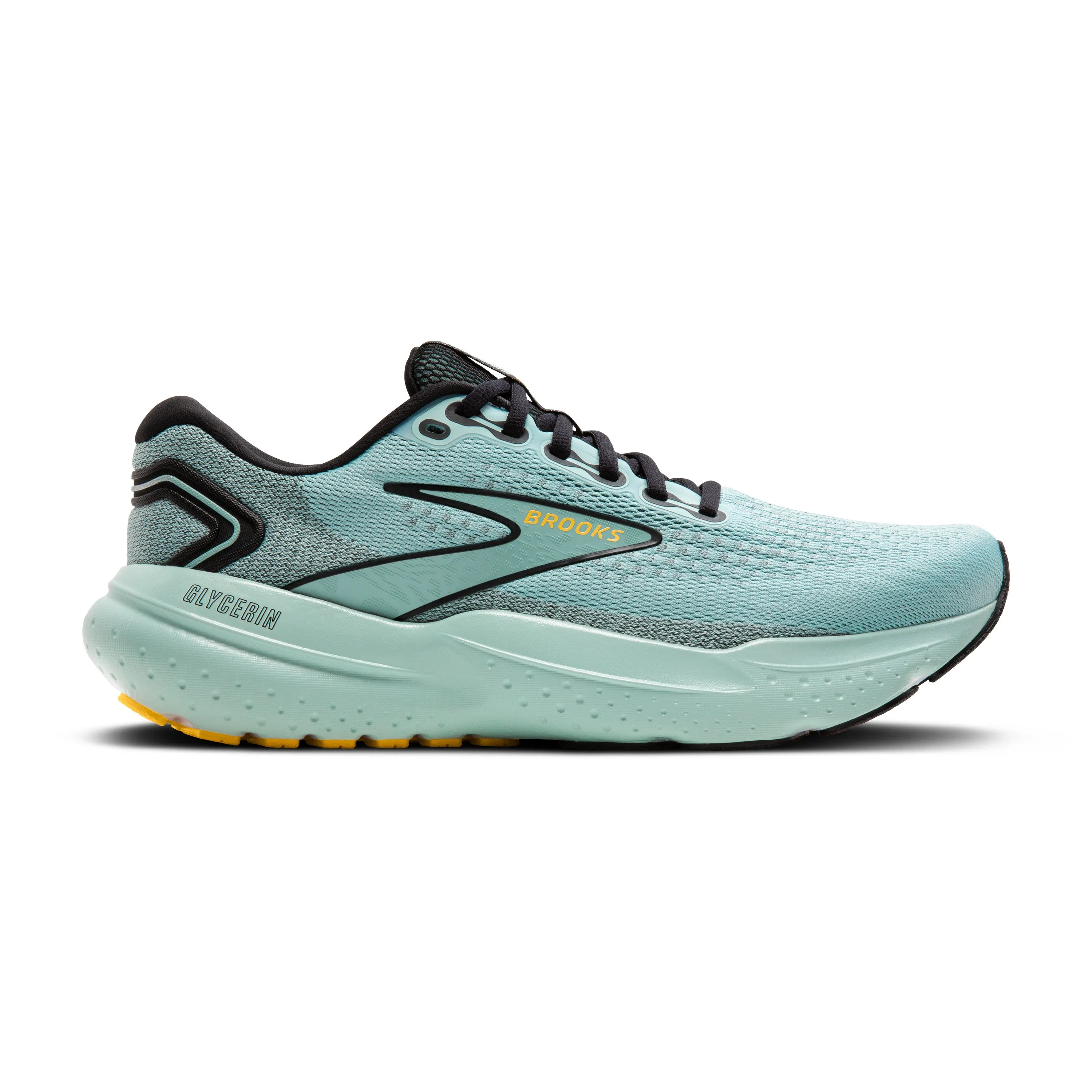 Men's Brooks Glycerin 21 Color: Cloud/Black/Gold