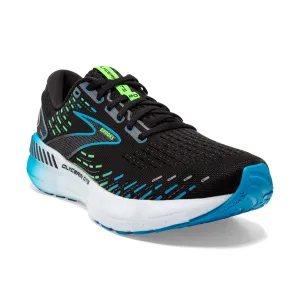 Men's Brooks Glycerin GTS 20 Color: Black / Hawaiian Ocean / Green