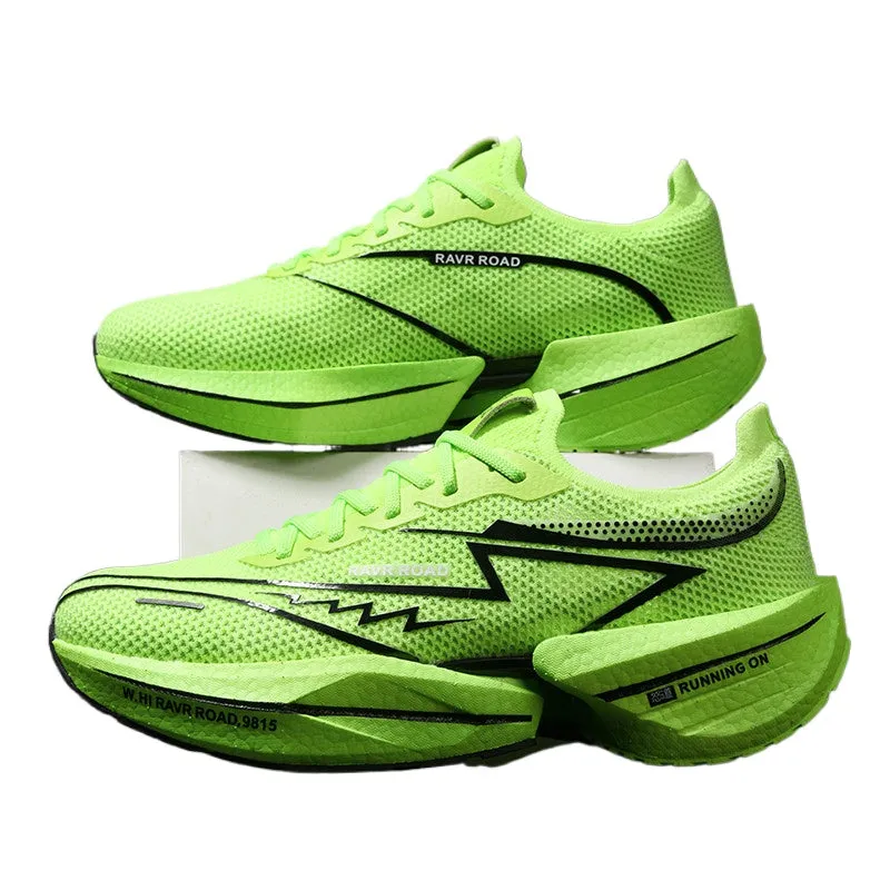 Men's Carbon Plate Marathon Running Shoes, Non-Slip Shock-Absorbing Sneakers