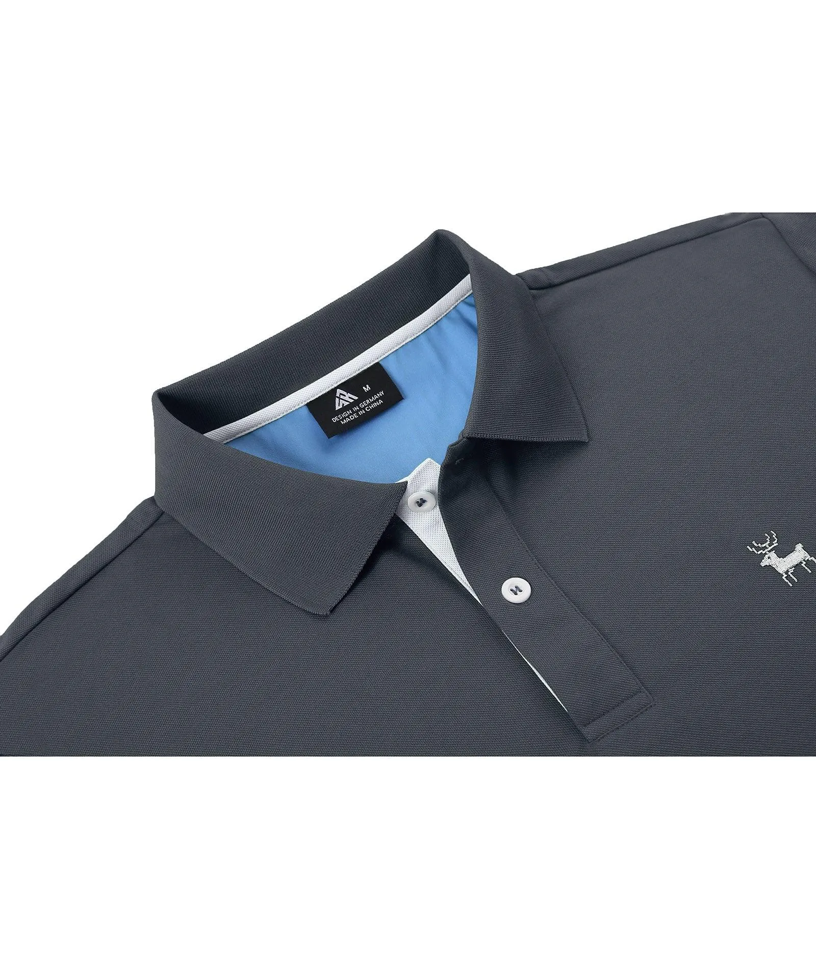 Men's Dry Fit Casual Golf Polo Shirt-ZPK002642