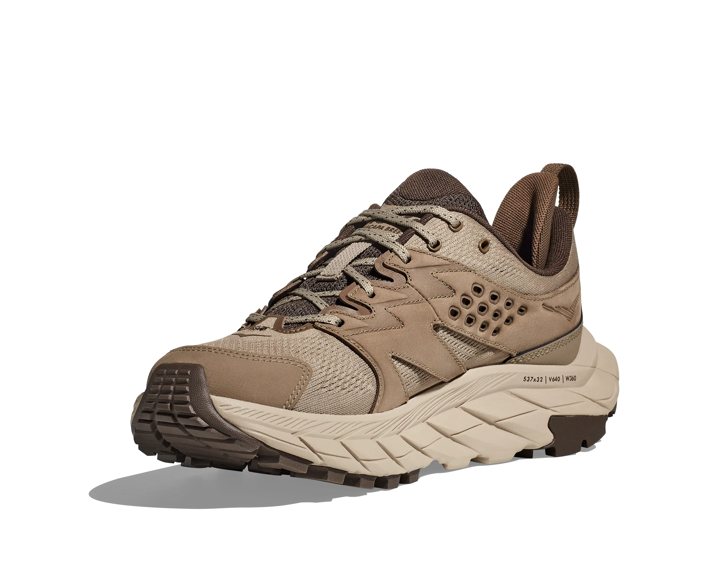 Men's Hoka Anacapa Breeze Low Color: Dune / Oxford Tan