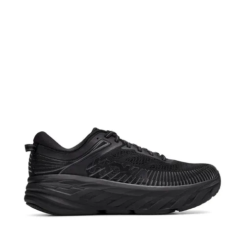 Men's Hoka Bondi 7 Color: Black / Black