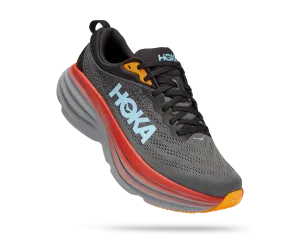 Men's Hoka Bondi 8 Color: Athracite / Castlerock