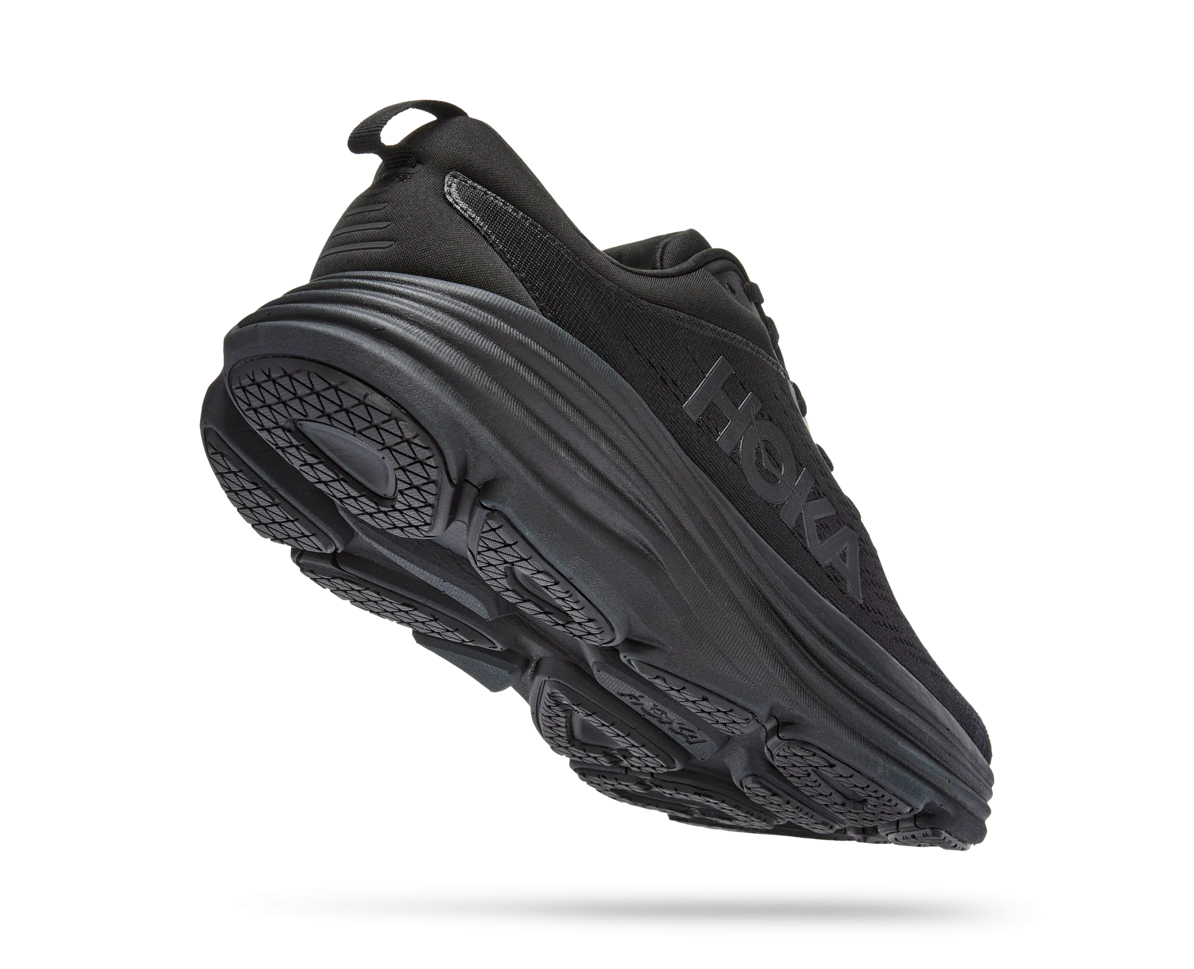 Men's Hoka Bondi 8 Color: Black / Black