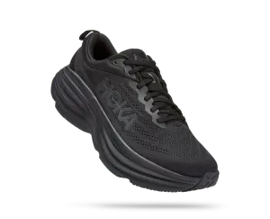 Men's Hoka Bondi 8 Color: Black / Black