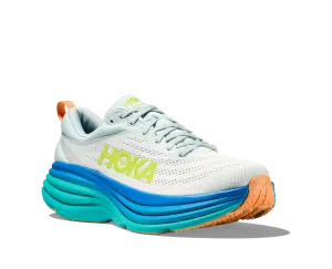 Men's Hoka Bondi 8 Color: Ice Flow / Bit Of Blue