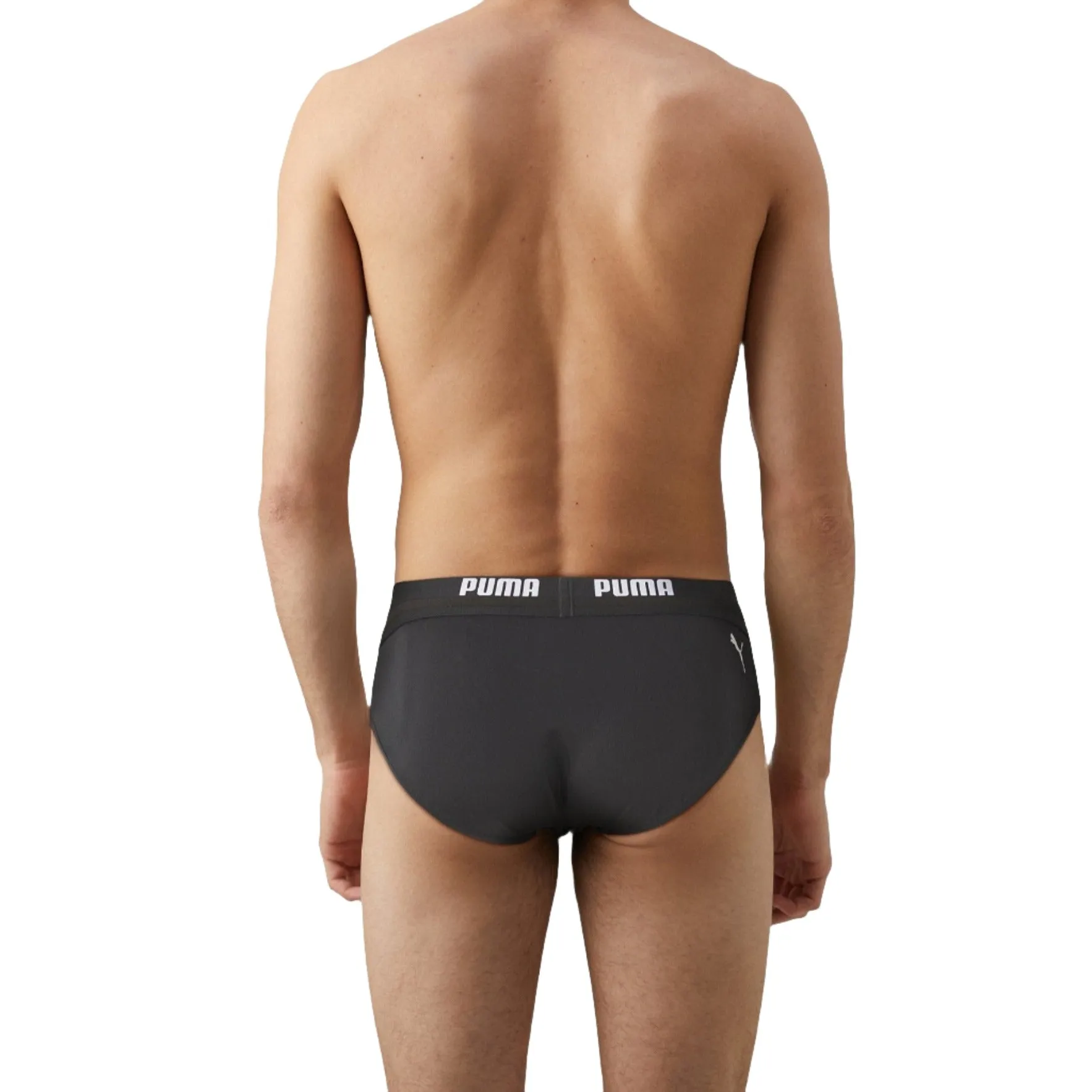 Mens Puma Logo Swim Brief