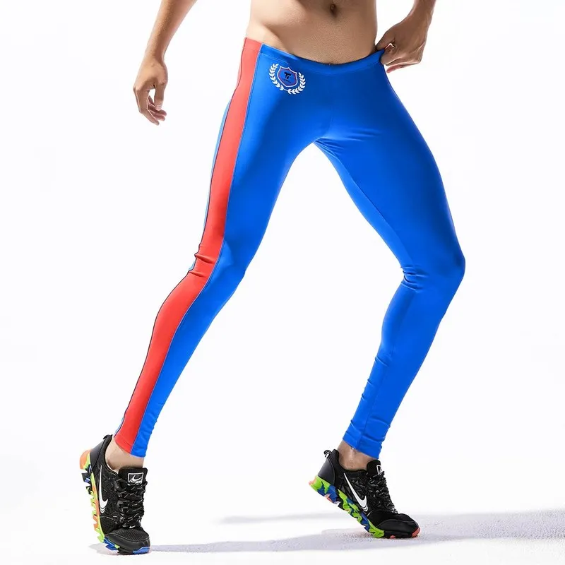 Men's Running Tights Sports Trousers Compression Leggings Athletic Bottoms Male Workout Leggings Jogger Pants