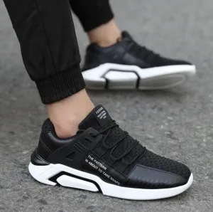 Men's Spring/Autumn Casual Cotton Lace-Up Sneakers