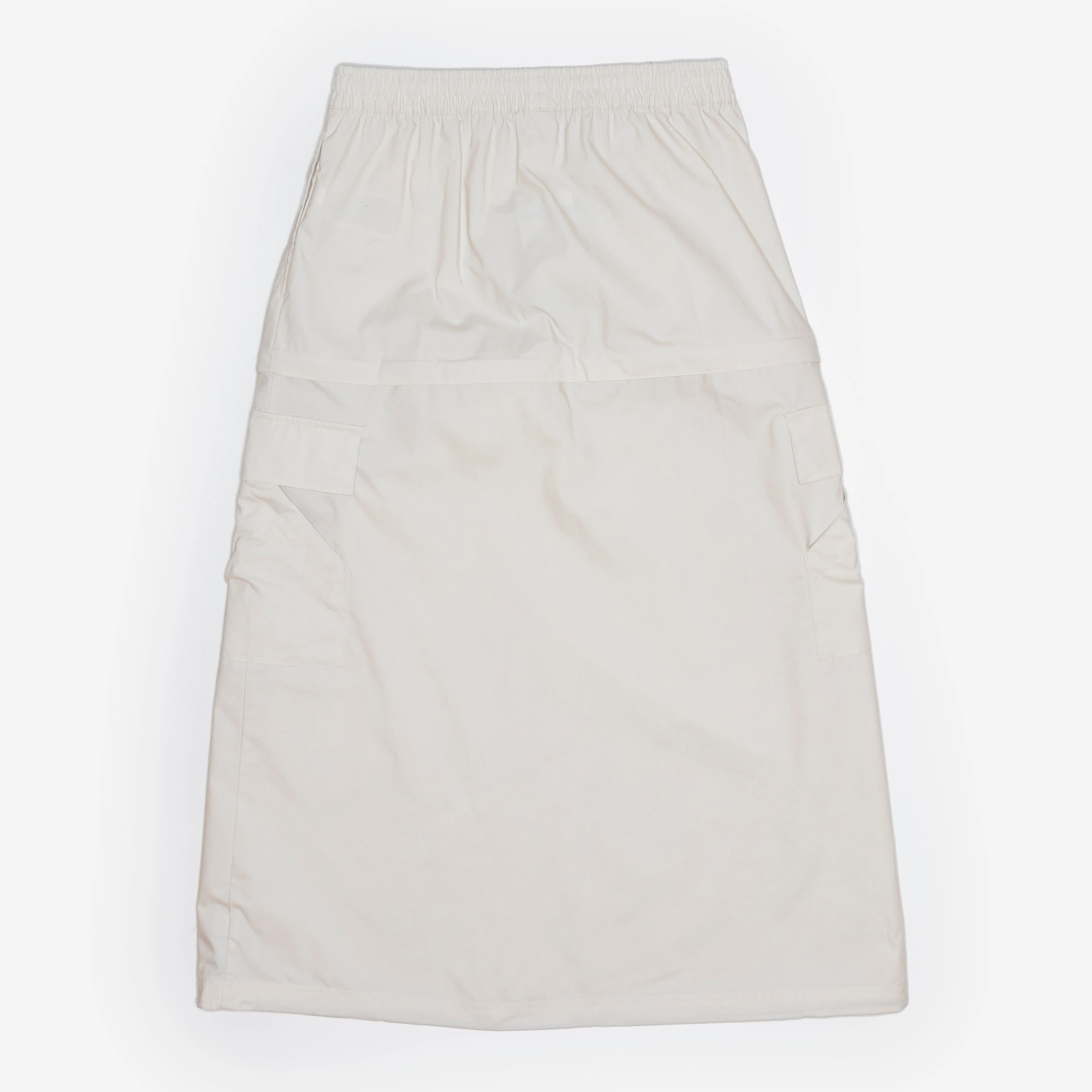 Mid-Rise Woven Cargo Midi Skirt Wmns