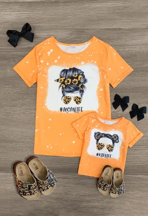 Mom & Me - "#KidLife #MomLife" Sunflower Sunnies Top