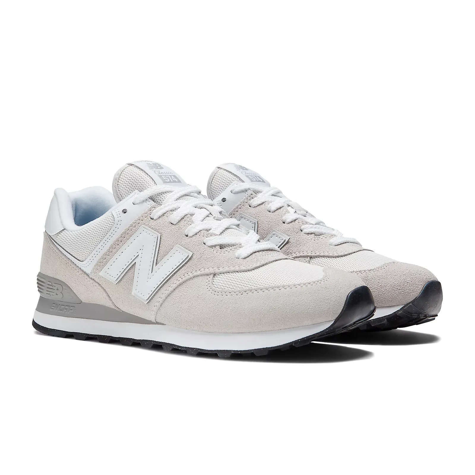 New Balance 574 Sneaker (Men) - Nimbus Cloud/White