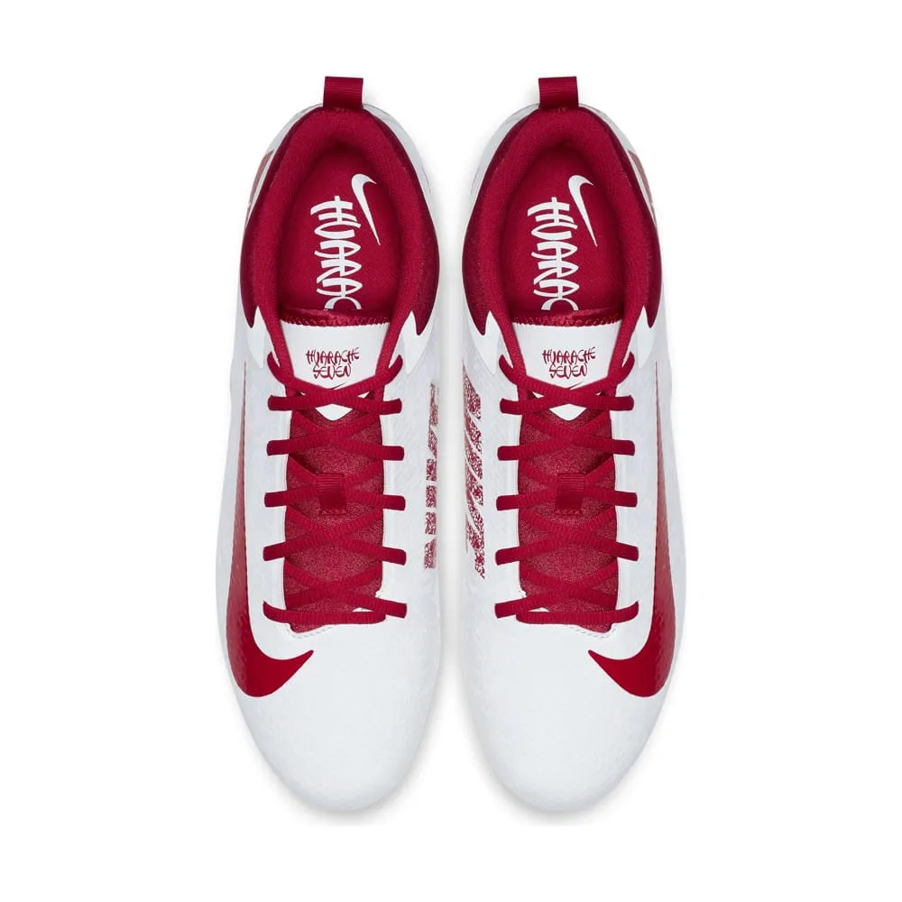 Nike Alpha Huarache 7 Varsity Low White/Red Lacrosse Cleats