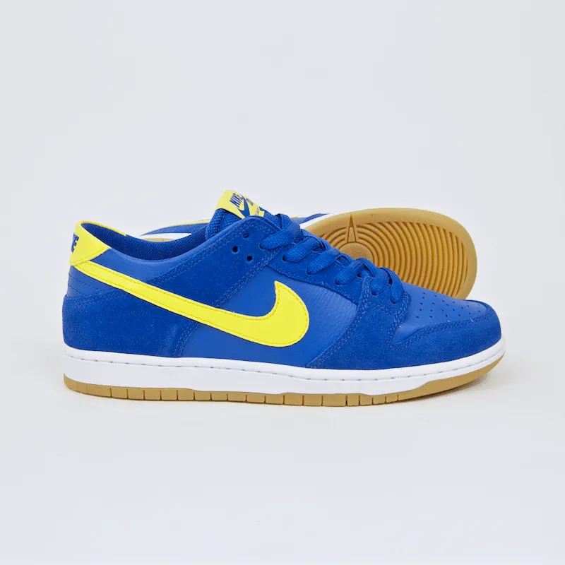 Nike SB - Dunk Low Pro Shoes - Varsity Royal / Lightening - White