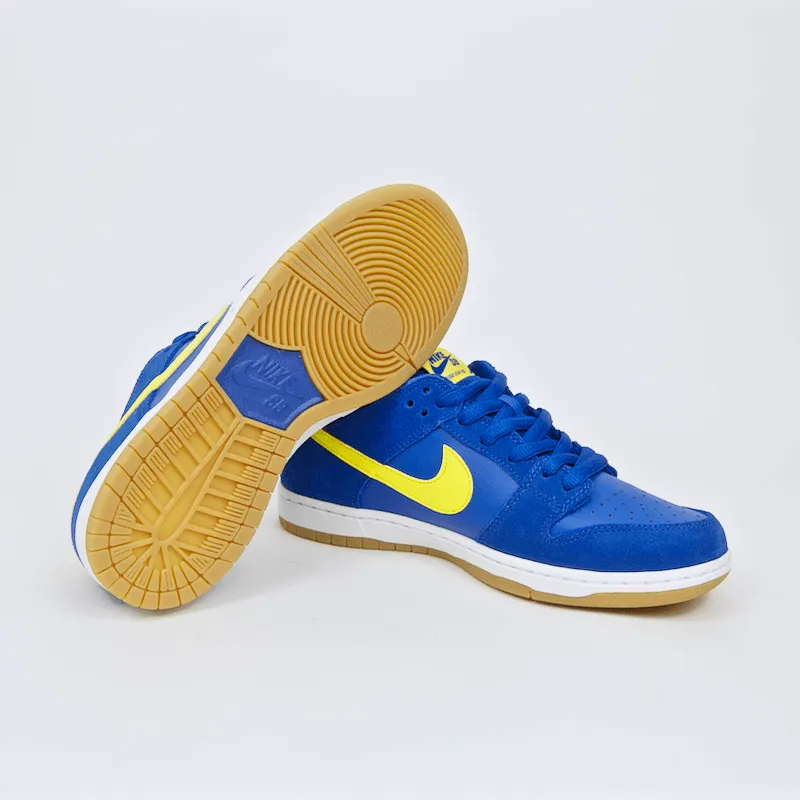 Nike SB - Dunk Low Pro Shoes - Varsity Royal / Lightening - White