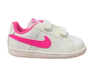 Nike scarpa sneakers da bambina Court Royale 833656 106 bianco