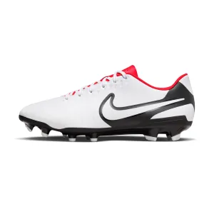 NIKE TIEMPO LEGEND 10 CLUB MULTI-GROUND FOOTBALL BOOTS WHITE