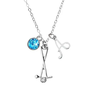 Personalized Golf Necklace