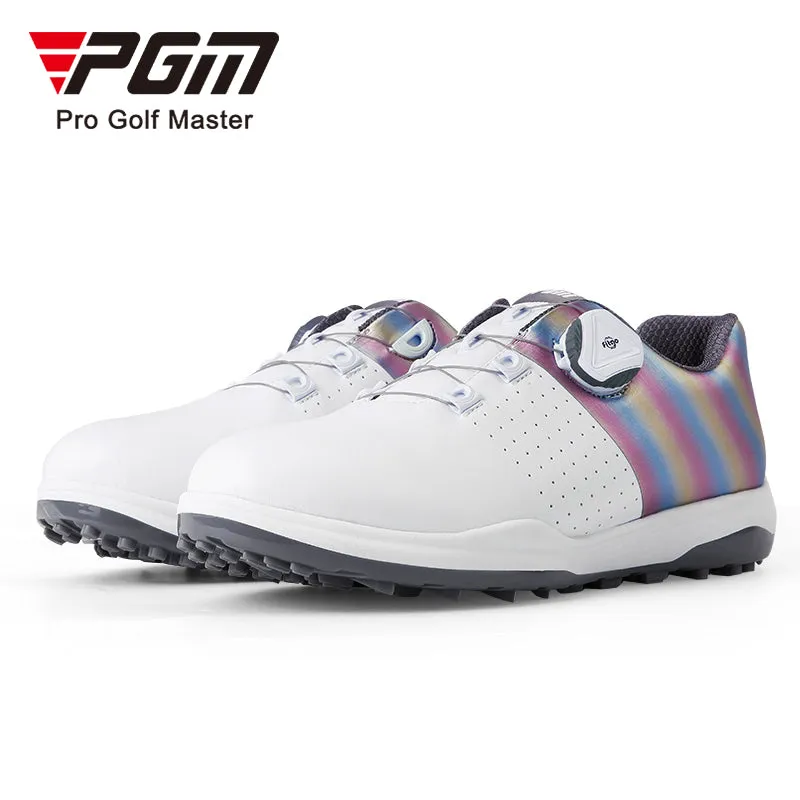 PGM XZ197 professional oem ladies golf shoes light weight waterproof golf shoes