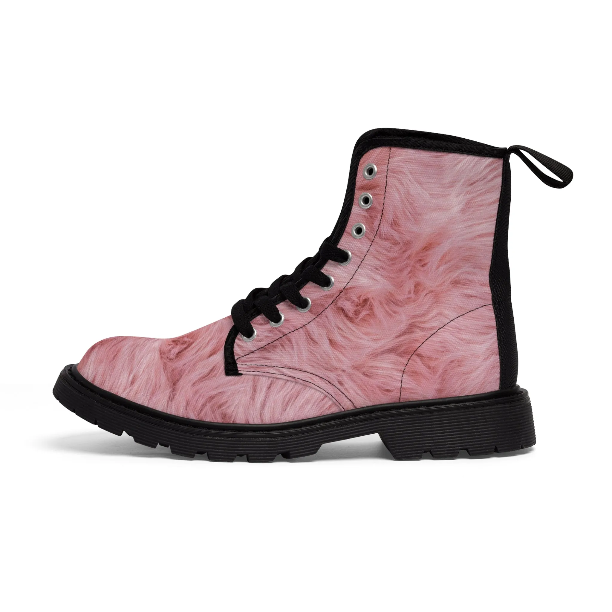 Pink Teddy - Inovax Men's Canvas Boots