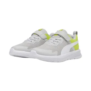 Puma scarpa da ginnastica da bambino con laccio elastico e strappo Evolve Run 386239-10 grigio