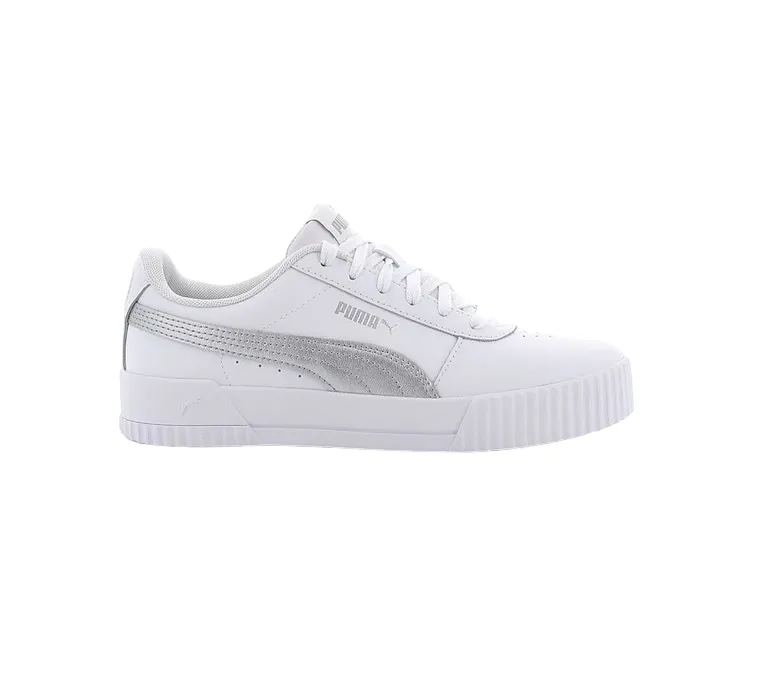 Puma scarpa sneakers da donna Carina L 370325 18 bianco