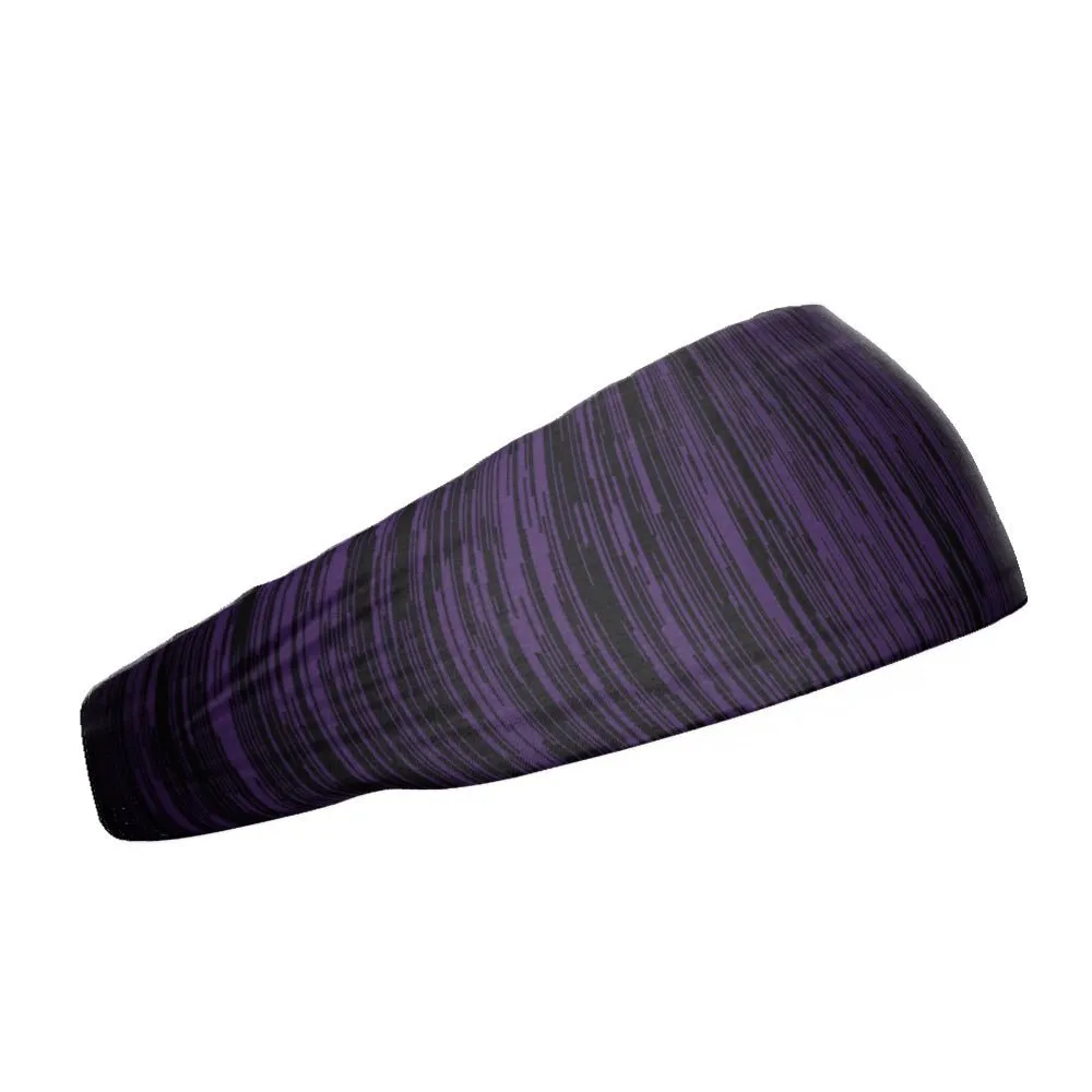 Purple Static Headband