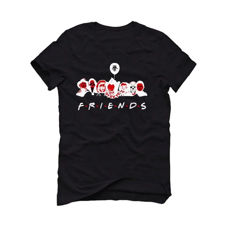 Quartersnacks x Nike SB Dunk Black T-Shirt (Friends)