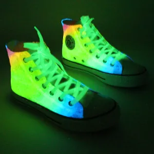 Rainbow Luminous Hand-painted Shoes AD11280