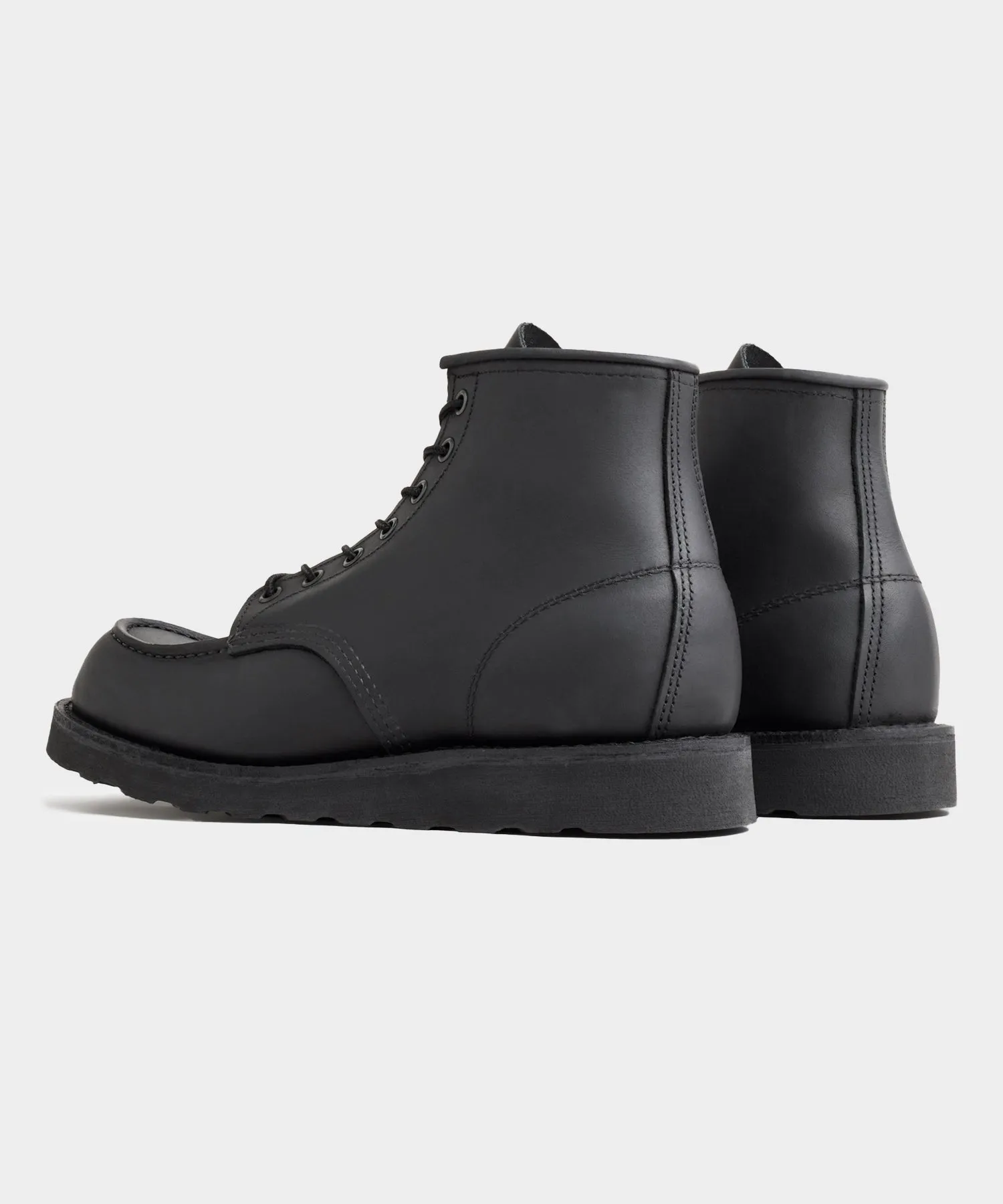 Red Wing 6-in Classic Moc All Black